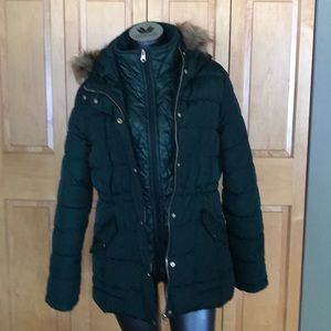 Green Ladies Coat